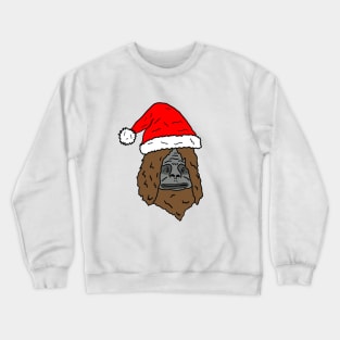 Santa Sassy the Sasquatch Crewneck Sweatshirt